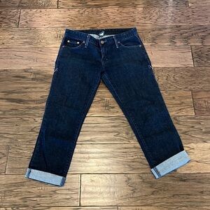 A/X Armani Exchange Cuffed Capri Low Rise Size 4 Reg